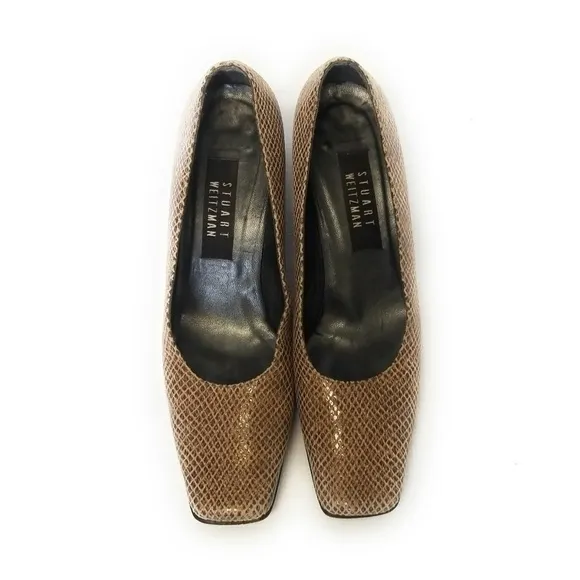 STUART WEITZMAN Womens Leather Small Heels Size 8
