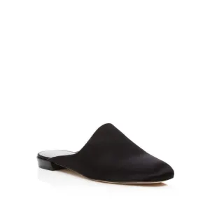 STUART WEITZMAN Womens Nay Antique Denim Black Denim Mulearky Slip On Mules 7 M