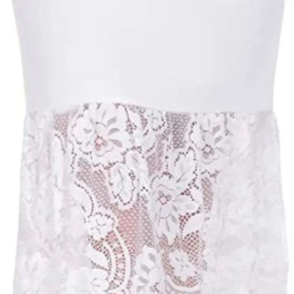 Subuteay Half Slips for Under Dresses Slip Skirt for Women Lace Trim Underskrit