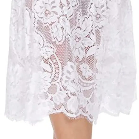 Subuteay Half Slips for Under Dresses Slip Skirt for Women Lace Trim Underskrit
