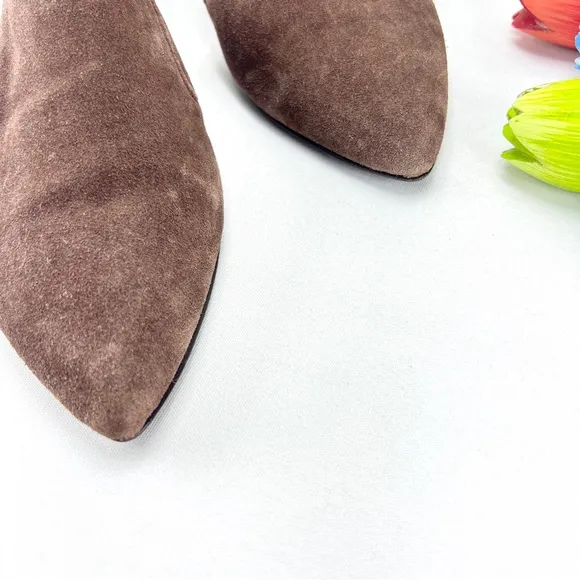 Suede Flat Mules by Jenni Kayne