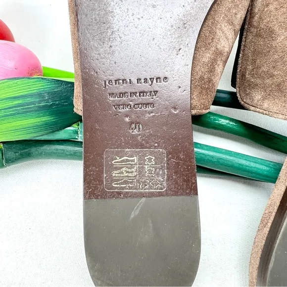 Suede Flat Mules by Jenni Kayne