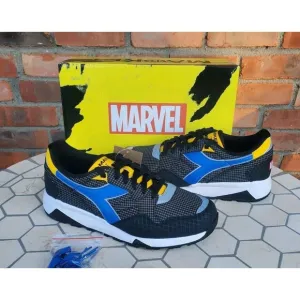 Sz 10 Diadora N9002 Wolverine Yellow Black Marvel Comics Xmen 97  Sneaker