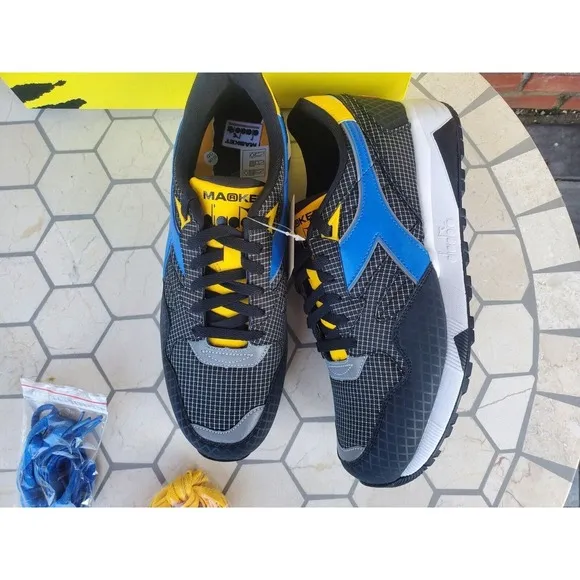 Sz 10 Diadora N9002 Wolverine Yellow Black Marvel Comics Xmen 97  Sneaker
