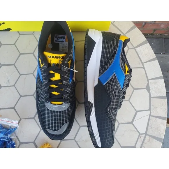 Sz 10 Diadora N9002 Wolverine Yellow Black Marvel Comics Xmen 97  Sneaker