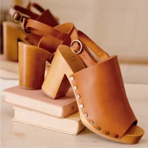 Sézane High Dakota Clogs 6/ 36