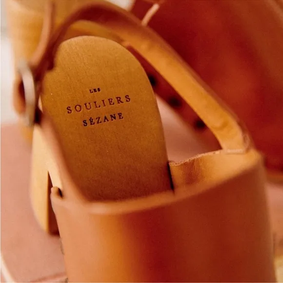 Sézane High Dakota Clogs 6/ 36