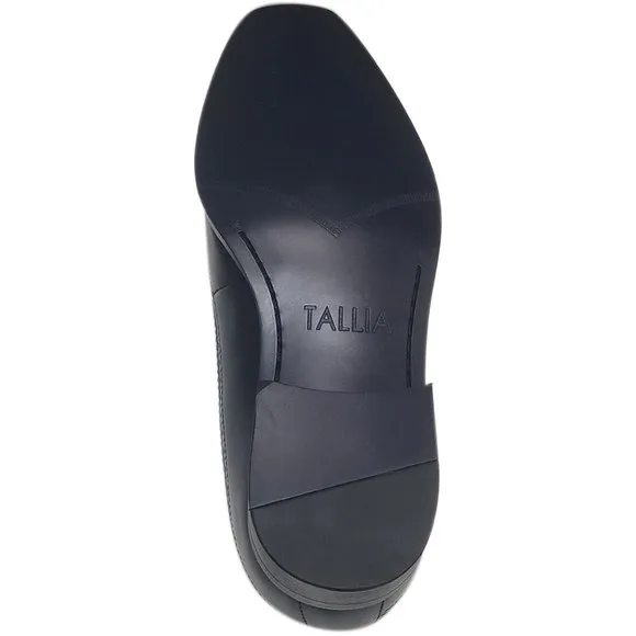 Tallia Men's Sergio Mixed-Media Tweed Oxfords Dark Blue