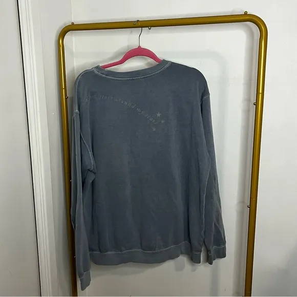 Taylor Swift Folklore Album You Drew Stars Around My Scars Crewneck Size XL