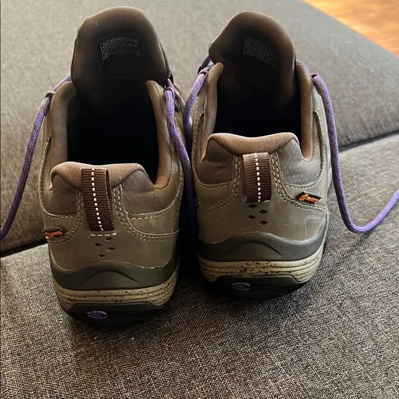 Teva Gray and Purple Hiking Shoes for Active Adventures Size 8.5