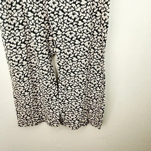 The Great. Sleep The Slip Sleeper Sleeveless One Piece Jumpsuit Floral Print