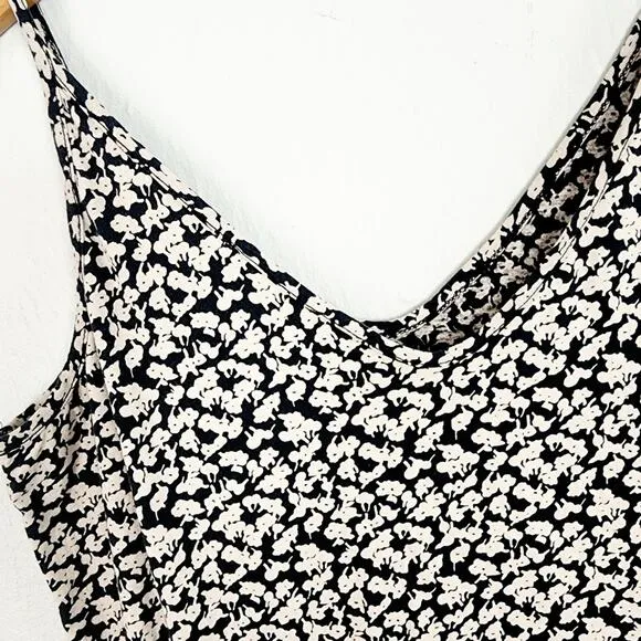 The Great. Sleep The Slip Sleeper Sleeveless One Piece Jumpsuit Floral Print
