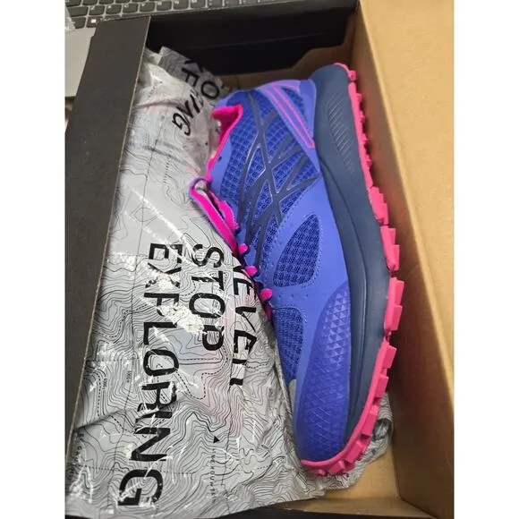 The North Face Women's Ultra Cardiac Blue Glow Pink Size 8.5