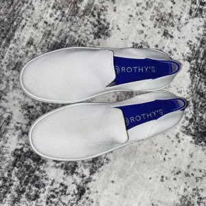 The Original Slip On Sneaker in Bright White | Rothy's Size 7