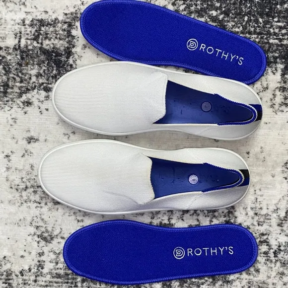 The Original Slip On Sneaker in Bright White | Rothy's Size 7