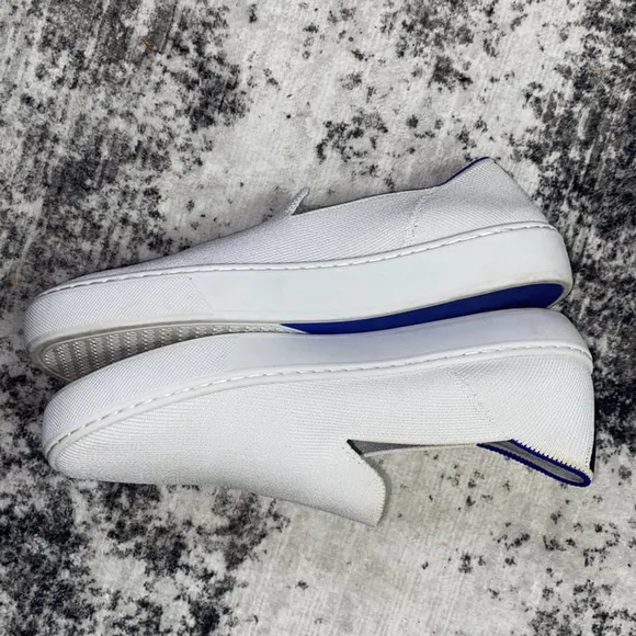The Original Slip On Sneaker in Bright White | Rothy's Size 7