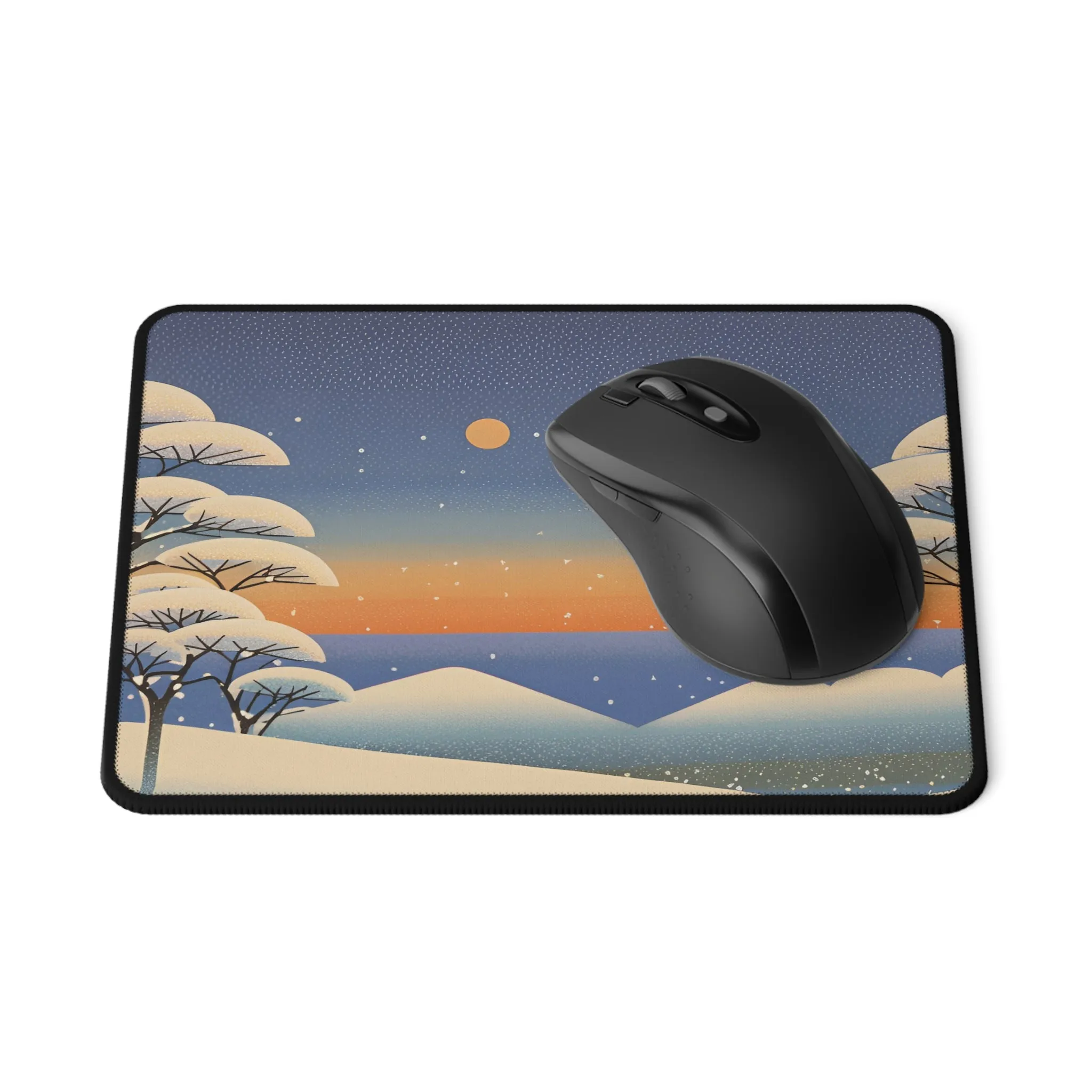 The Quiet of Winter Non-Slip Gaming Mouse Pad - Perfect for Gamers and Home Offices