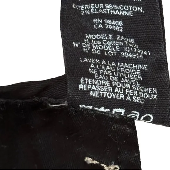THEORY ZAINE H  ICE TWILL SLIM FIT PANT 34