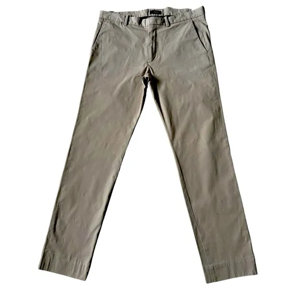 THEORY ZAINE H  ICE TWILL SLIM FIT PANT 34