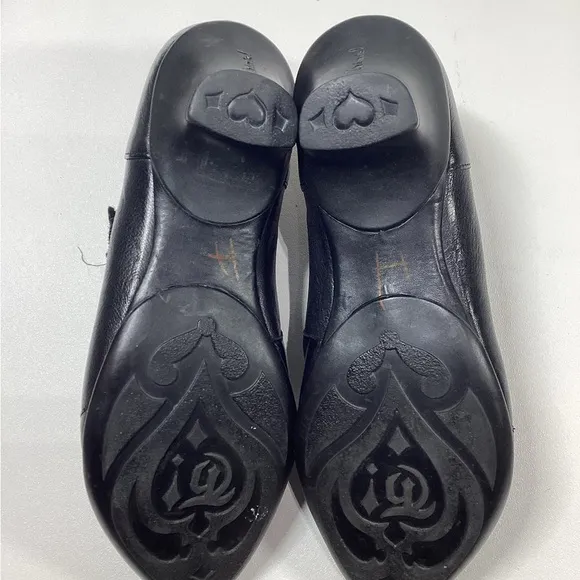 Think! Black‎ Leather Kitten Heels EU 40