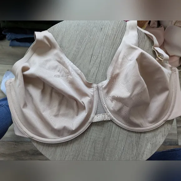 Third Love Women Beige Classic Second Skin Unlined Bra Size