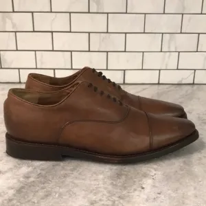 Thursday Boot Co Executive Oxfords Mens 9 Brown Leather Business Cap Toe Shoes