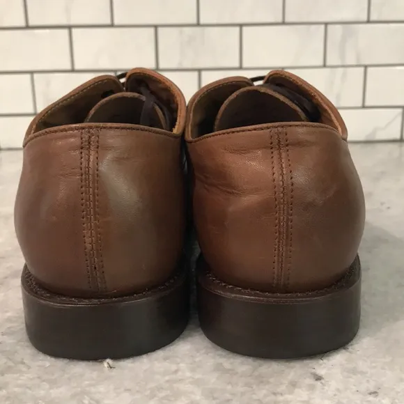 Thursday Boot Co Executive Oxfords Mens 9 Brown Leather Business Cap Toe Shoes