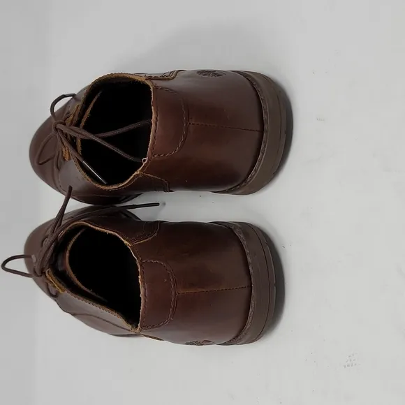 Timberland Brown Leather Revenia Cap Toe Oxfords Size 10