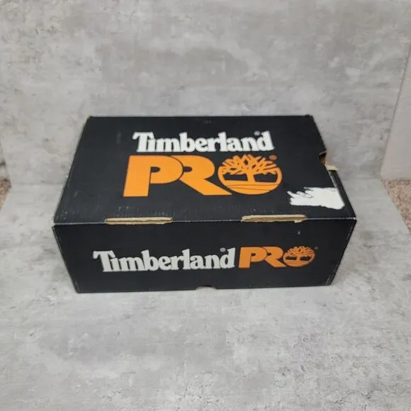 Timberland Pro Alloy Toe‎ Size 5.5 Womens Riveter Slip On Brown Anti-fatigue NWB