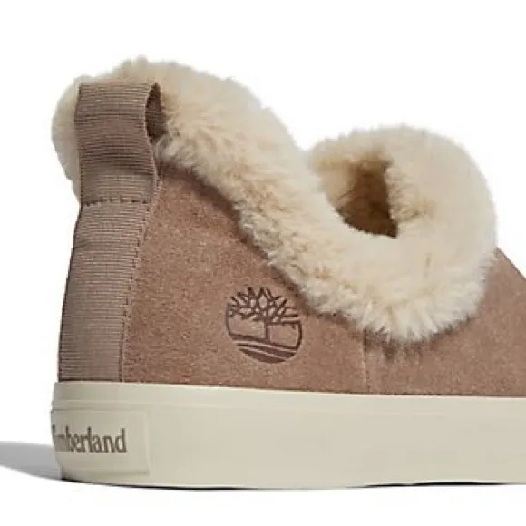 Timberland Warm Lined Slip-Ons Skyla Bay 6.5 gray NWT in box