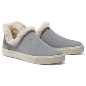 Timberland Warm Lined Slip-Ons Skyla Bay 6.5 gray NWT in box