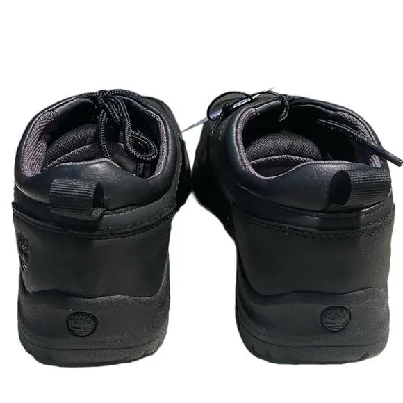 Timberland Youth Black Discovery Pass Plain Toe Oxfords Sz5 8892R