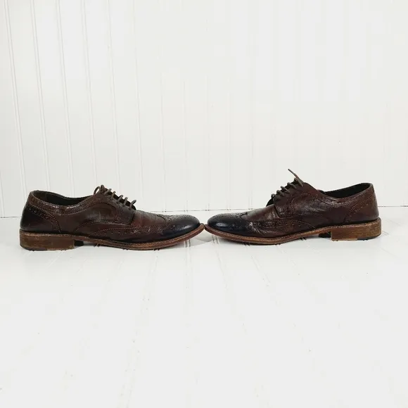 To Boot New York Adam Derrick Leather Cap Toe Oxfords B350
