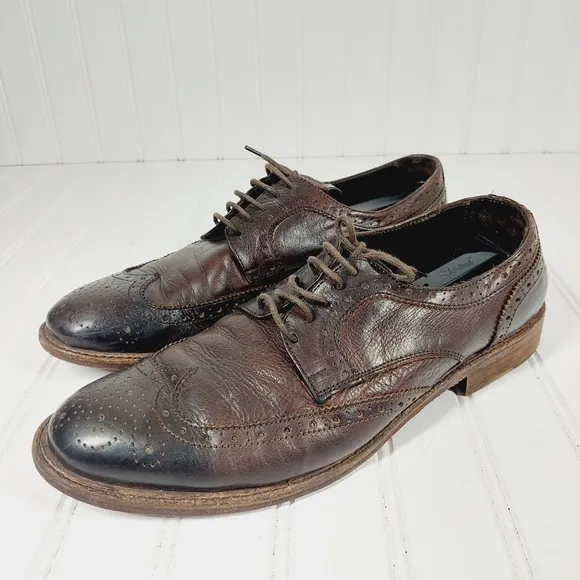 To Boot New York Adam Derrick Leather Cap Toe Oxfords B350