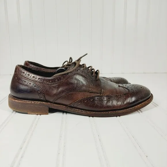 To Boot New York Adam Derrick Leather Cap Toe Oxfords B350
