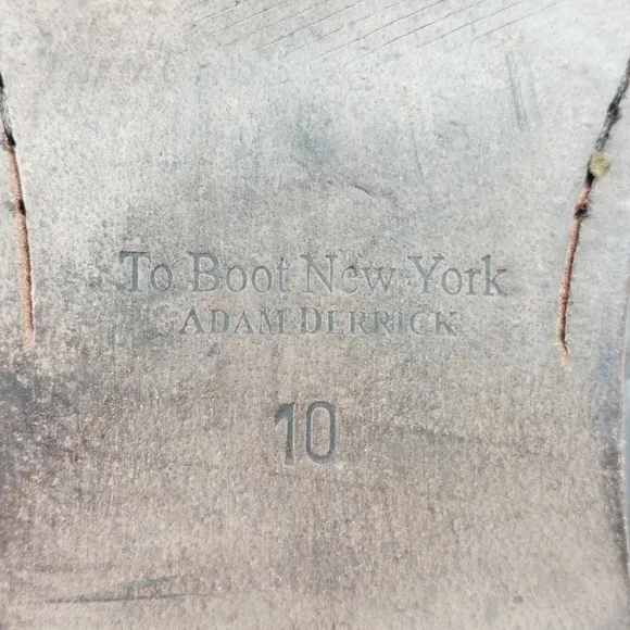 To Boot New York Adam Derrick Leather Cap Toe Oxfords B350