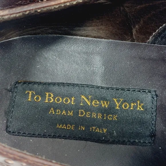 To Boot New York Adam Derrick Leather Cap Toe Oxfords B350