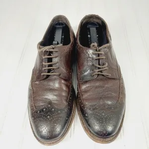 To Boot New York Adam Derrick Leather Cap Toe Oxfords B350