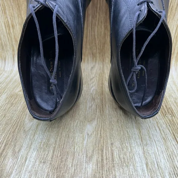 To Boot New York Men's Size 13 Black Cap Toe Oxfords Derby Dress Shoes