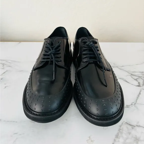 TODS Gommini leather derby shoes