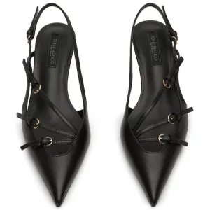 TONY BIANCO Koko Black Como Kitten Heels