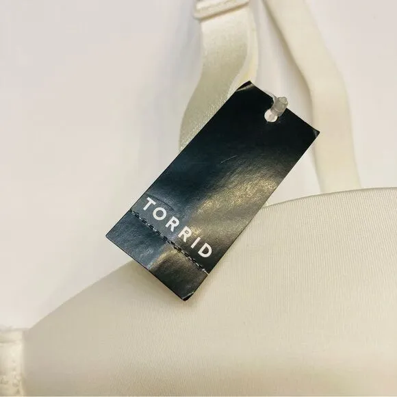 Torrid Bombshell Everyday Strapless Convertible Push Up Bra Plus Size 40DDD NEW