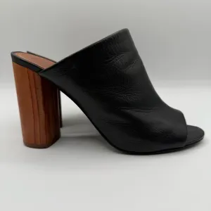 Tory Burch RAYA 100M MULE Block Heel Mules Size 10M