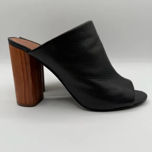 Tory Burch RAYA 100M MULE Block Heel Mules Size 10M
