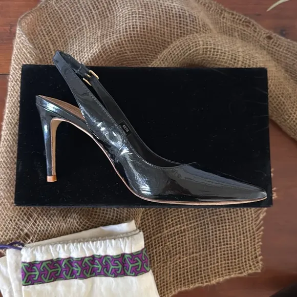 Tory Burch Slingback Patent leather heels size 8