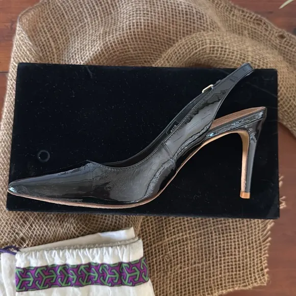 Tory Burch Slingback Patent leather heels size 8