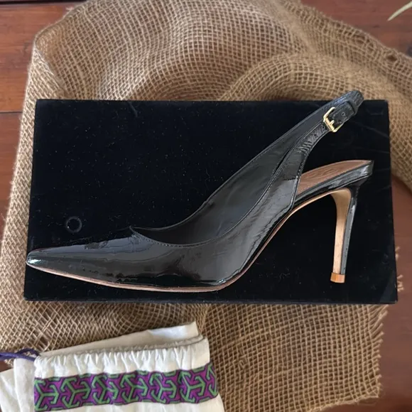Tory Burch Slingback Patent leather heels size 8