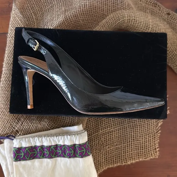 Tory Burch Slingback Patent leather heels size 8