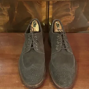Trask Wingtip Suede Oxfords