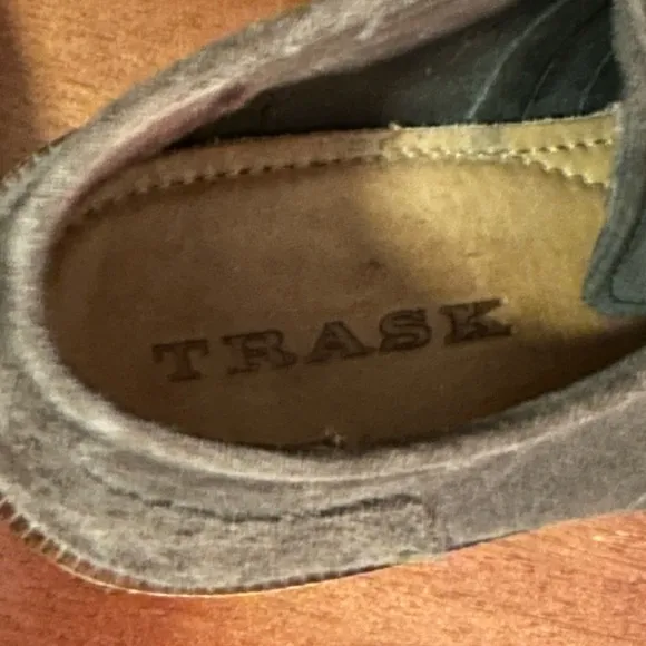 Trask Wingtip Suede Oxfords